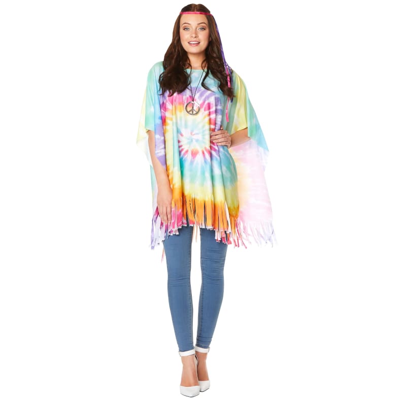 70s Hippie Poncho - Adult - STD