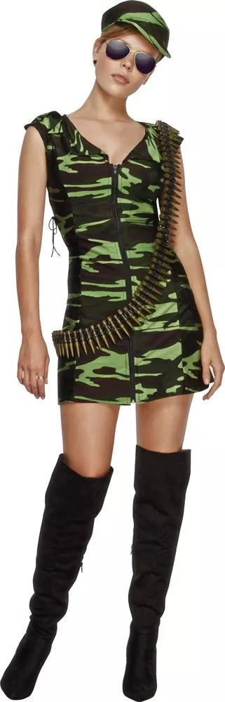 Army Girl Costume - Adult