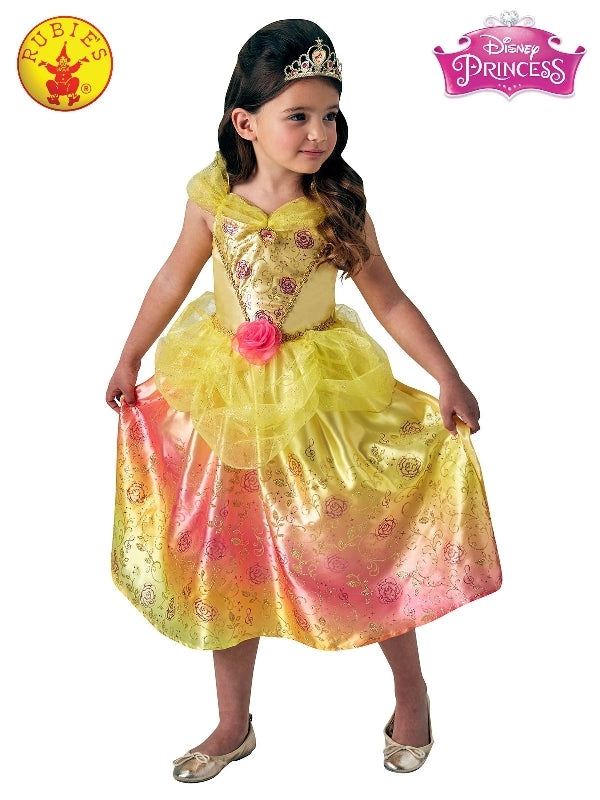 Belle Rainbow Deluxe Costume - Child - 6-8