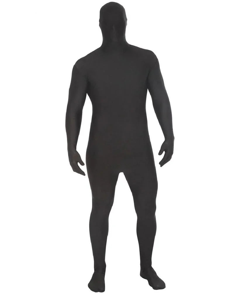 Black Morph Suit Costume - Adult