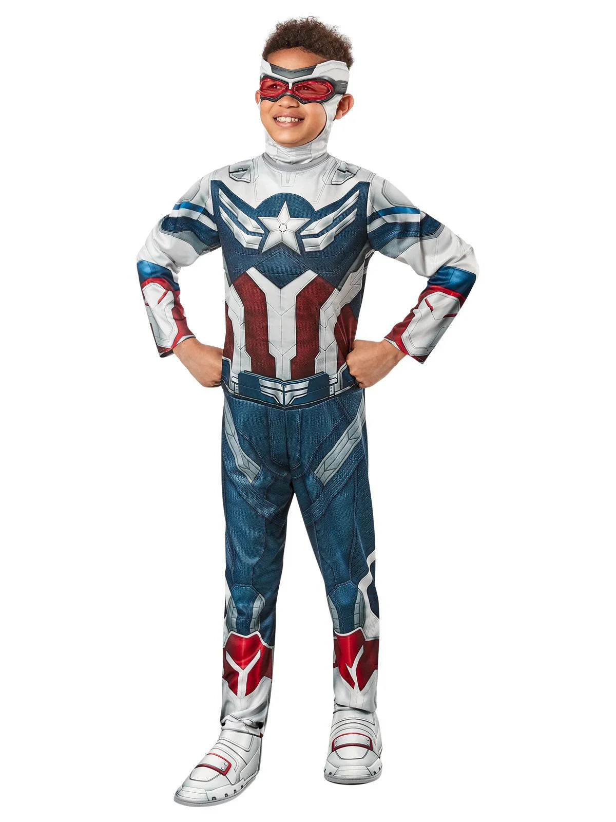 Captain America Deluxe Costume - Child - 6-8