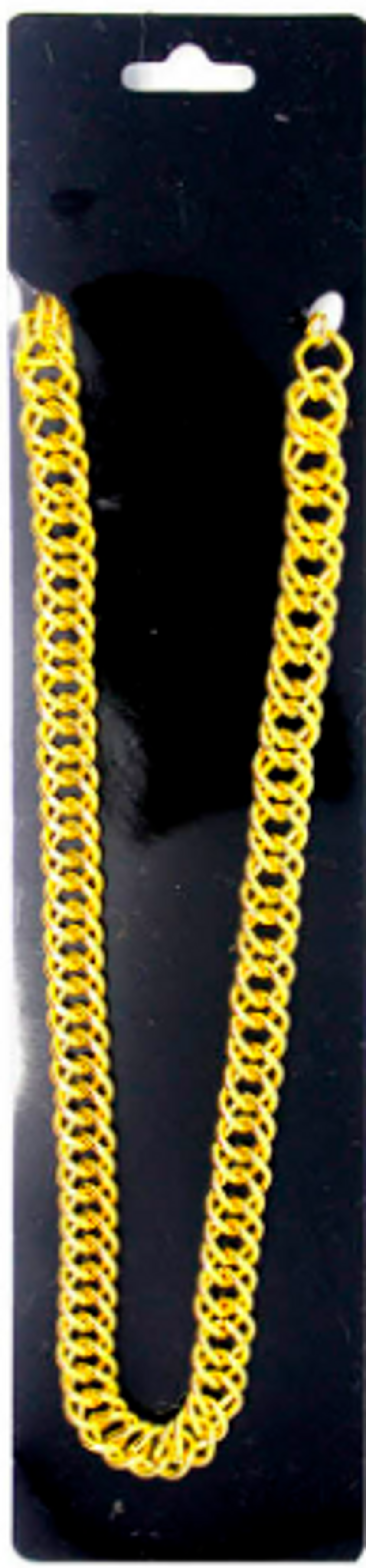 Chunky Gold Plastic Chain Necklace
