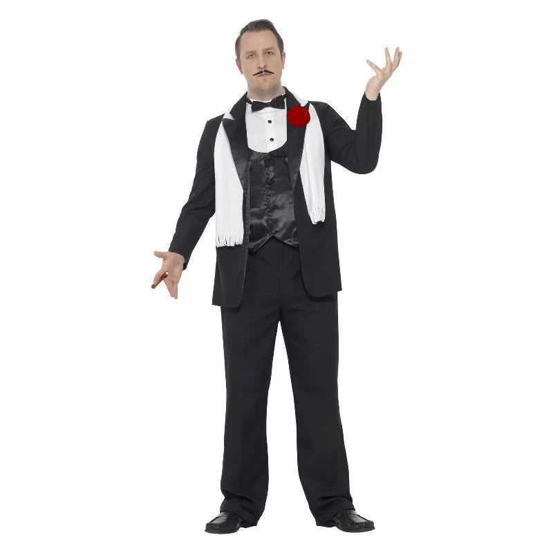 Curves Gangster Costume - Adult - XL