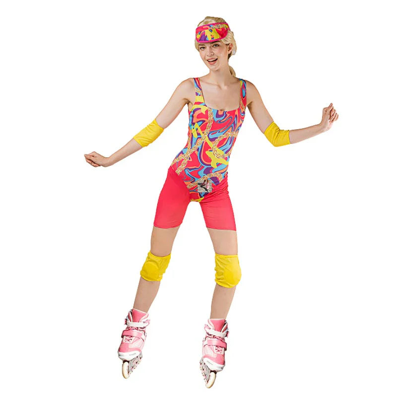 Cute Rollerskater Costume - Adult - STD