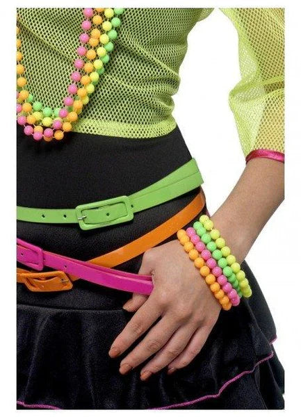 Fluro Beaded Bracelet