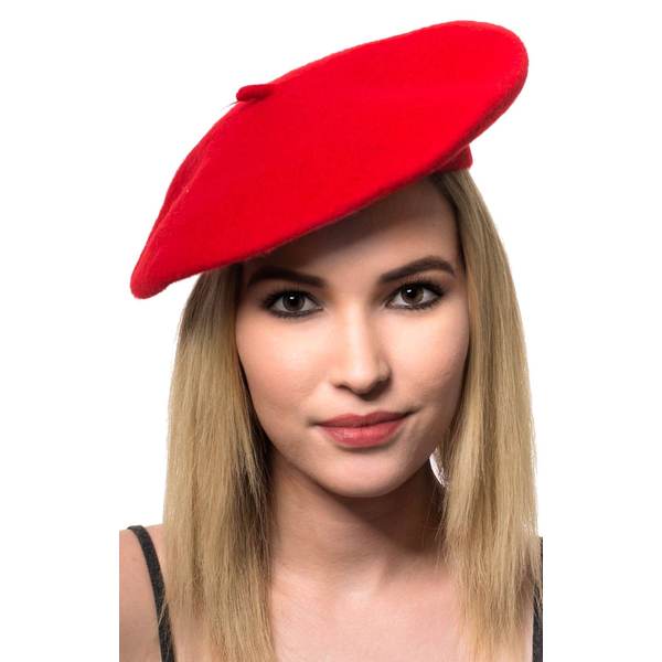 French Beret - Red