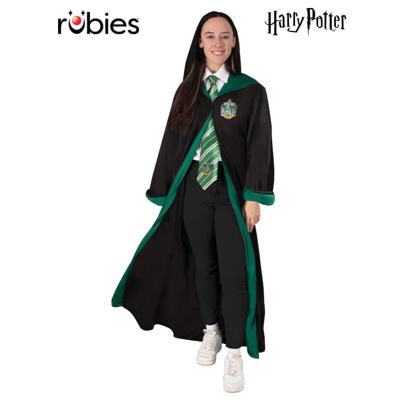 Harry Potter Slytherin Robe Costume - Adult - STD