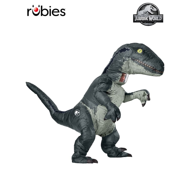 Inflatable Velociraptor Dinosaur Costume - Adult