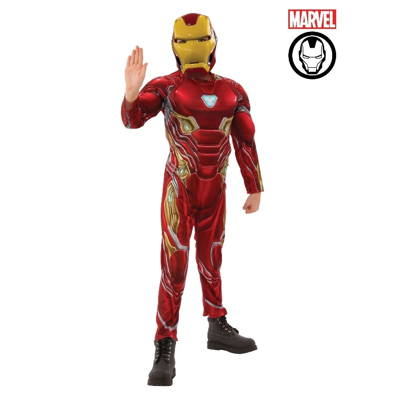 Iron Man Deluxe Costume - Child - M