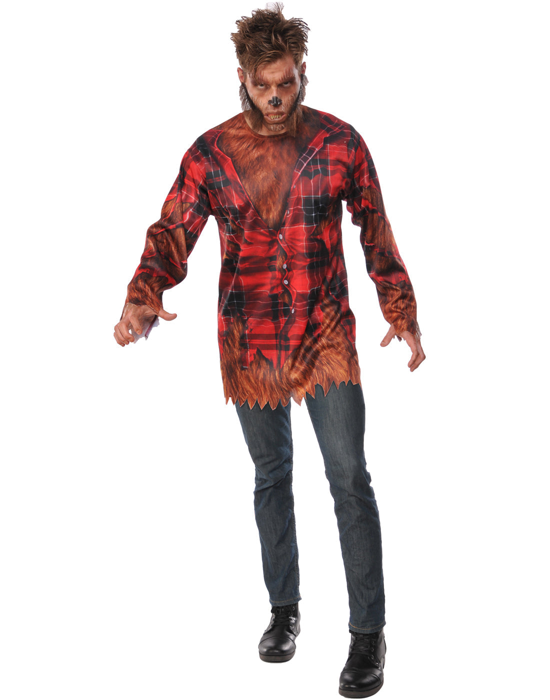 Mens Werewolf Shirt - Adult - XL