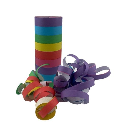 Mixed Colour Boat Throw Paper Streamers (Pk 9)