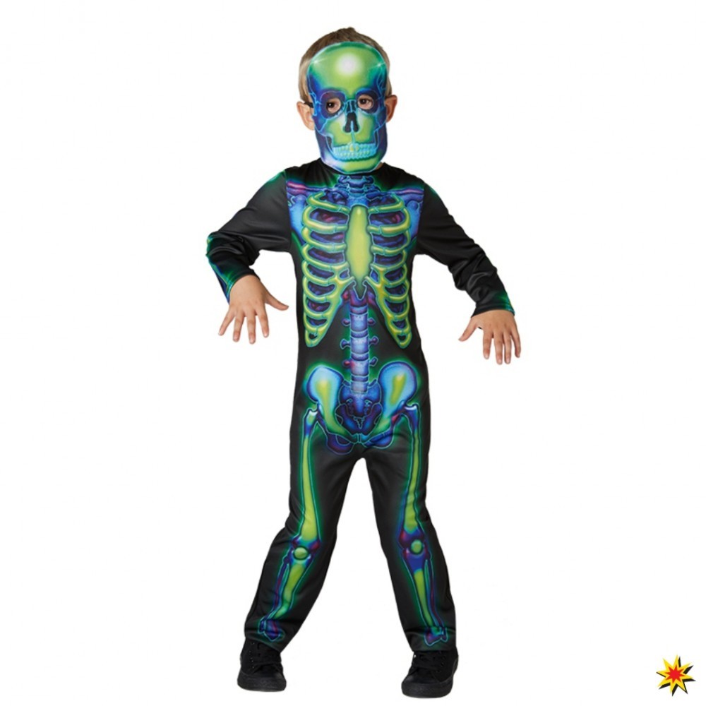 Neon Skeleton - Child - 5-6