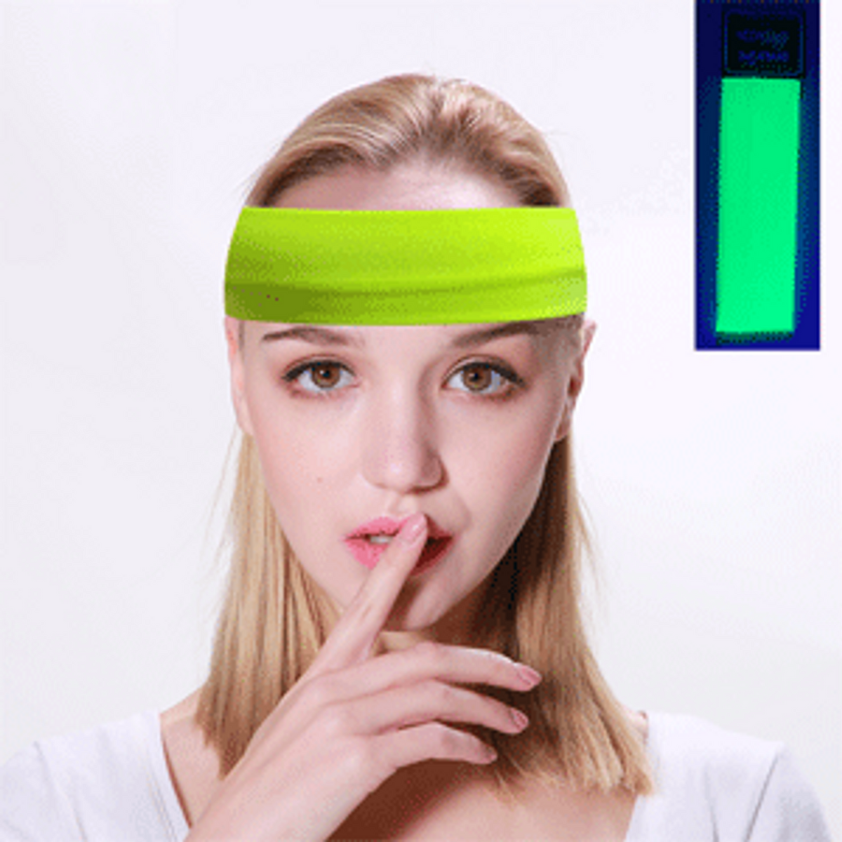 Neon Yellow Sweatband