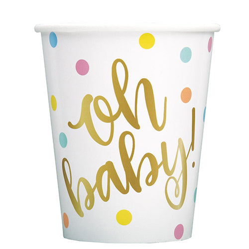 Oh Baby Paper Cups