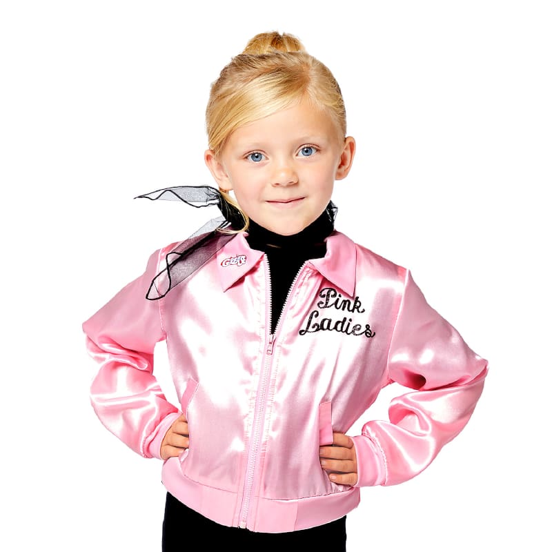 Pink Ladies Grease Jacket - Child - 6-8