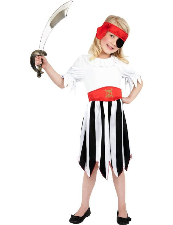Pirate Girl Costume - Child - L