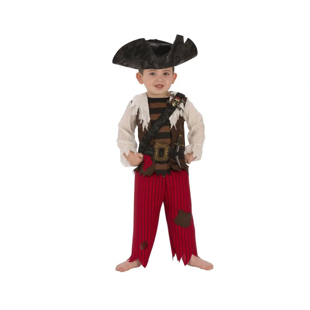 Pirate Matey Costume - Toddler - 1-2