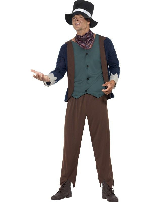 Poor Victorian Man Costume - Adult - M