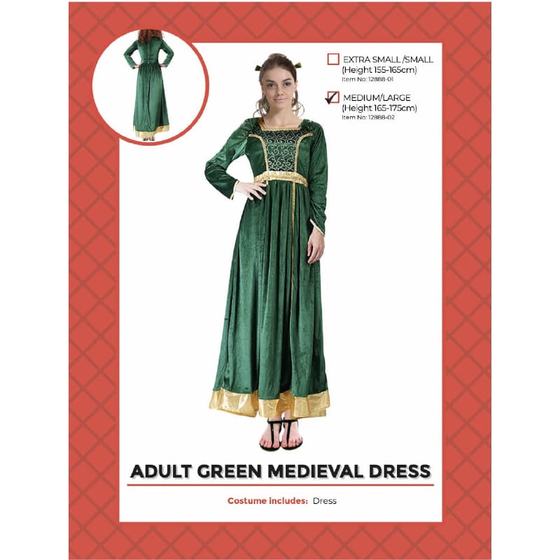Princess Ogre Costume - Adult - M