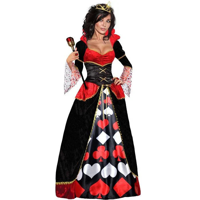 Queen of Hearts Costume - Adult - M