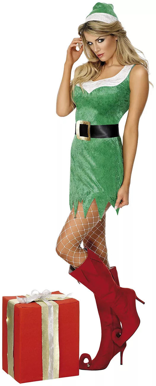 Santa's Sexy Little Helper Costume - Adult - S