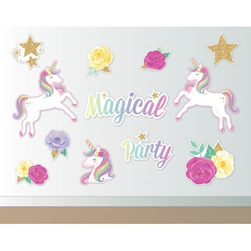 Unicorn Wall Decoration Set