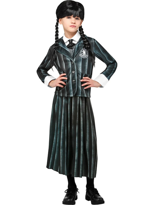 Wednesday Addams Nevermore Academy Uniform Costume - Child - XL