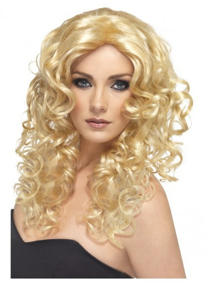 Wig - Curly Glamour Blonde