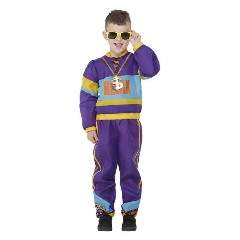 1980s Relax Freestyle Rapper Costume - Child - M