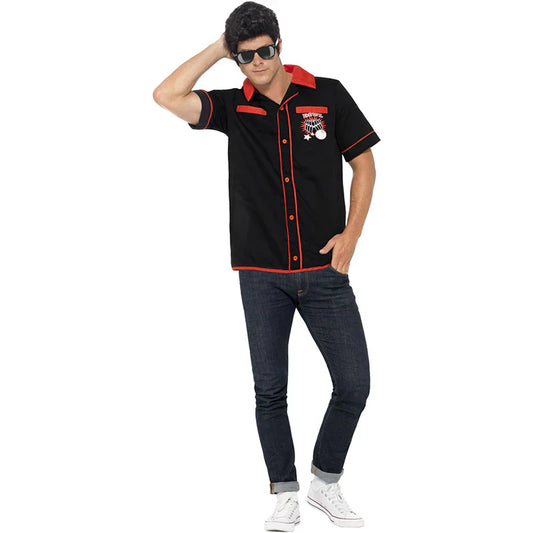 50s Bowling Shirt - Adult - L