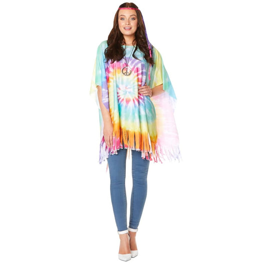 70s Hippie Poncho - Adult - STD