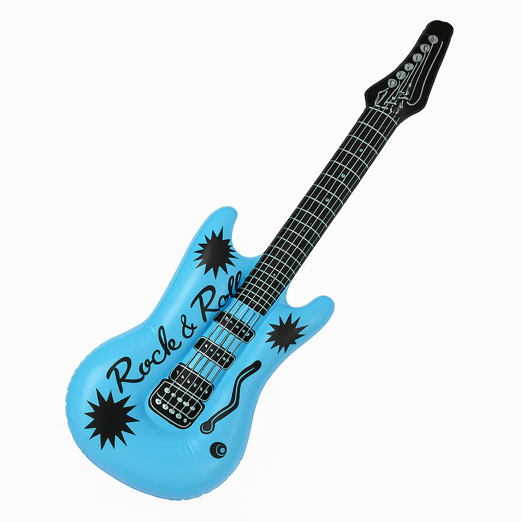 80's Inflatable Plastic Guitar
