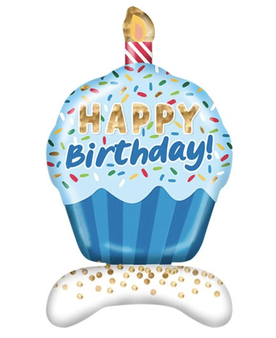 Air-Filled Cupcake Balloon 63cm
