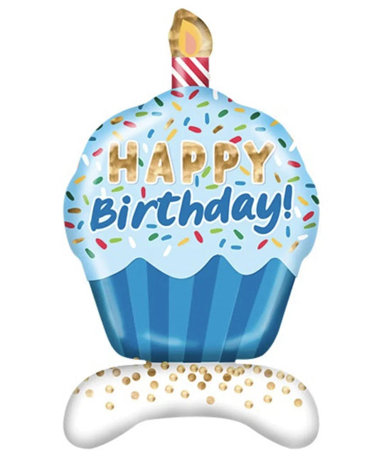 Air-Filled Cupcake Balloon 63cm