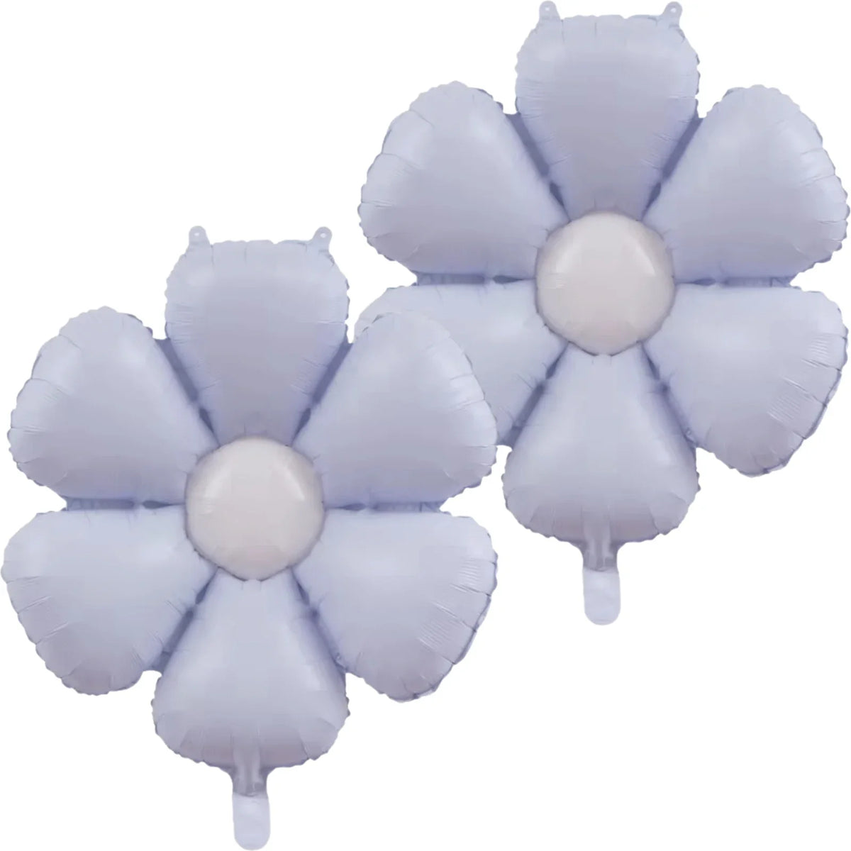 Air-Filled Lavender Daisy Balloons 2 Pack