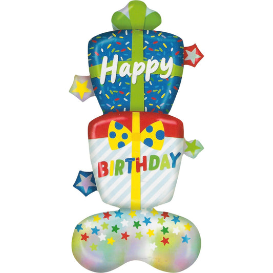 Air-Filled Present Balloon 100cm