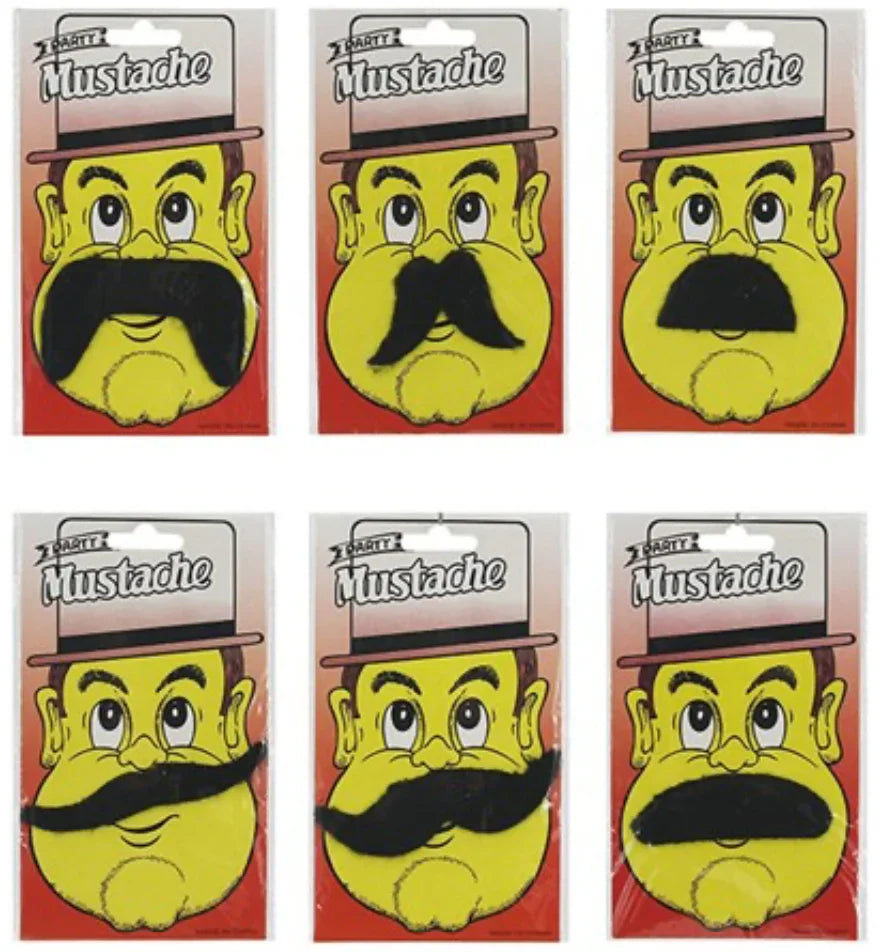 Assorted Costume Moustaches