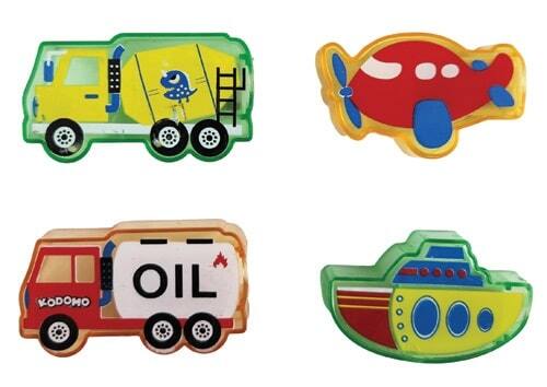 Assorted Transport Sharpeners Party Favours