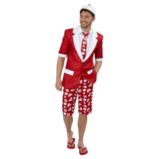 Australian Christmas Santa Costume - Adult - XL