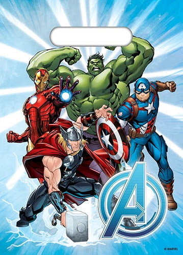 Avengers Party Loot Bags (Pk 8)