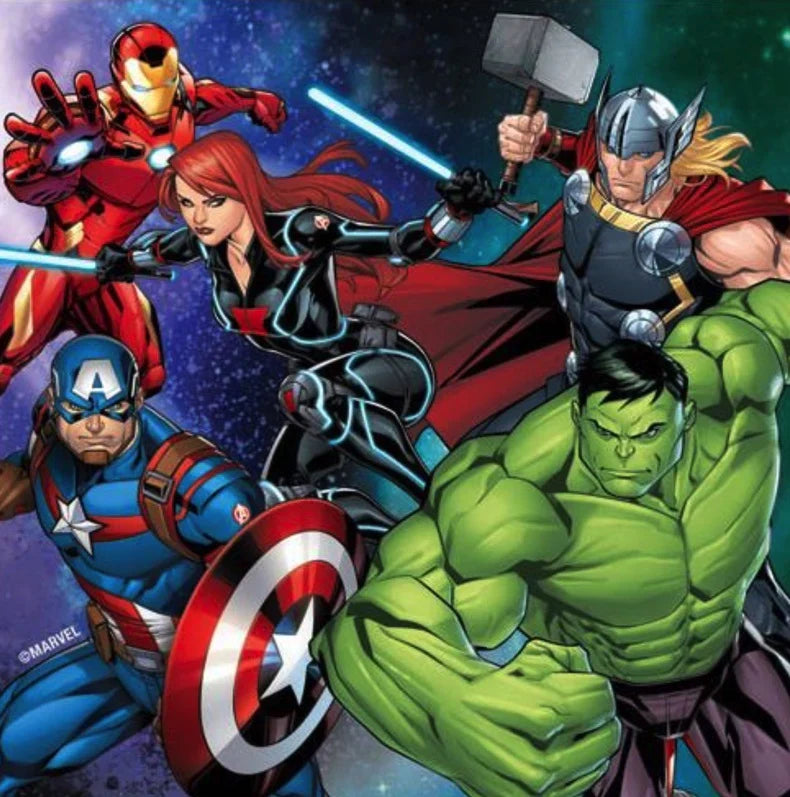 Avengers Party Lunch Napkins (Pk 20)
