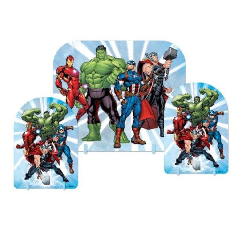 Avengers Table Decorating Kit (Pk 3)