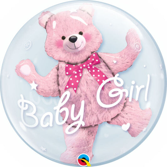 Baby Girl Bubble Balloon