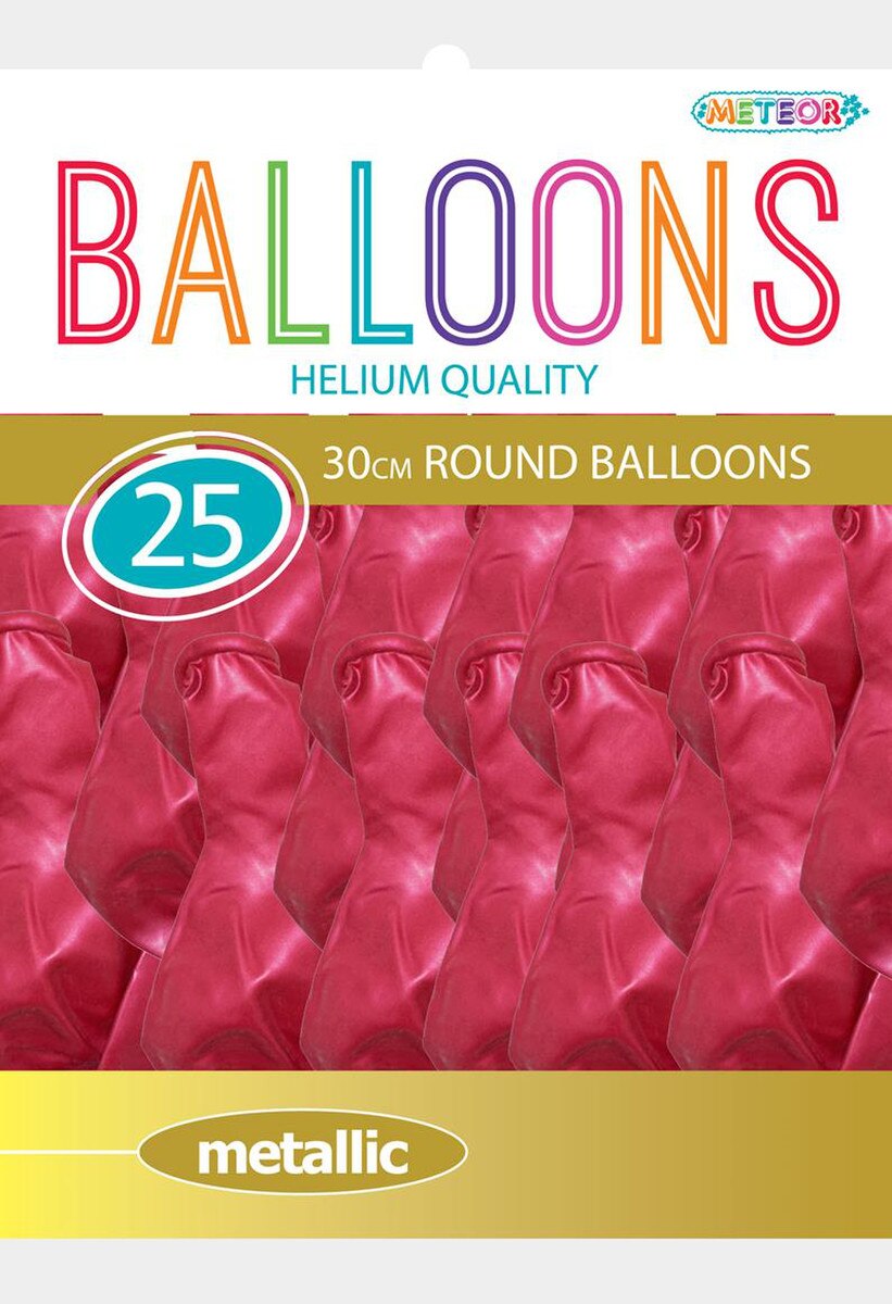 Balloons - Metallic Pink (Pk 25)
