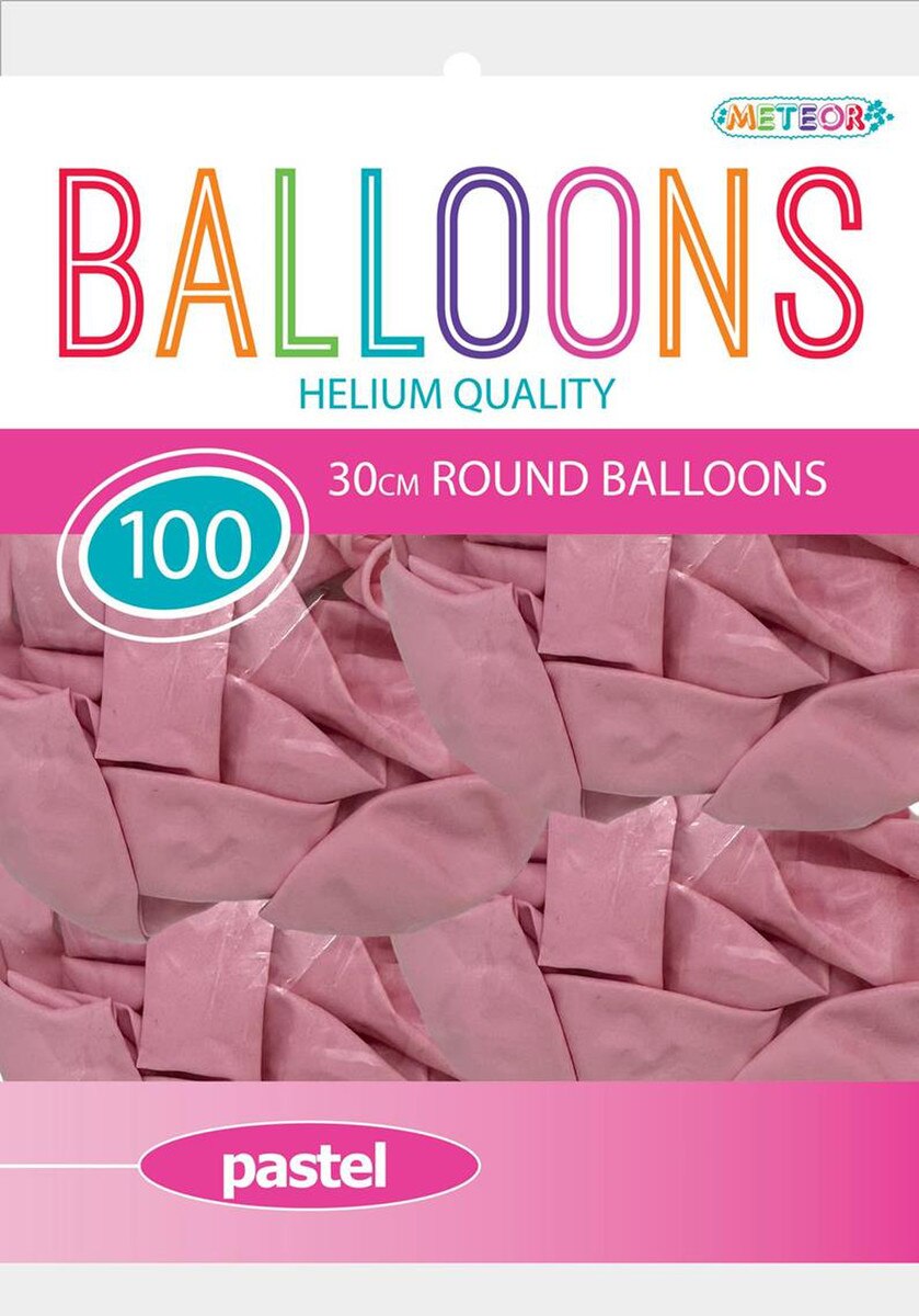 Balloons - Pastel Macaron Rose (Pk 25)