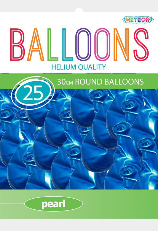 Balloons - Pearl Electric Blue (Pk 25)