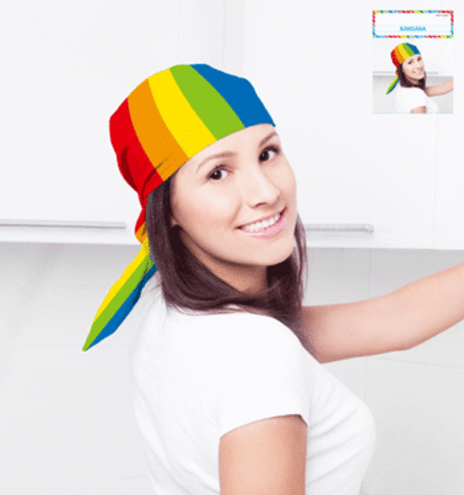 Bandana - Rainbow Stripe