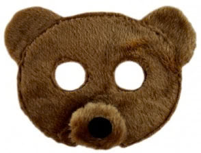 Bear Mask Plush 