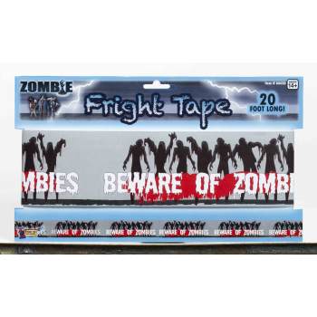 Beware of Zombie Warning Tape