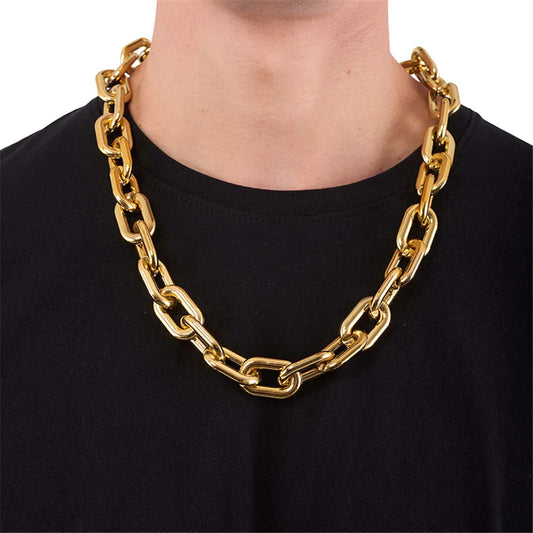 Big Link Gold Chain Necklace